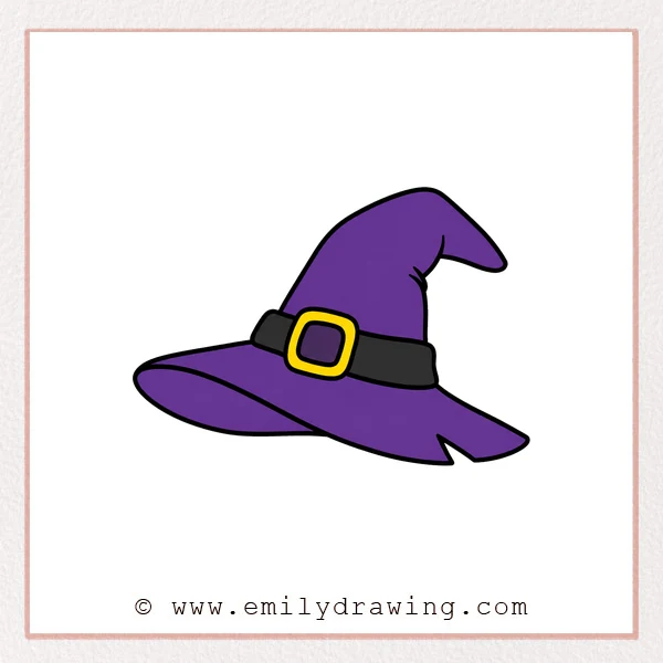 Preview of Witch Hat drawing